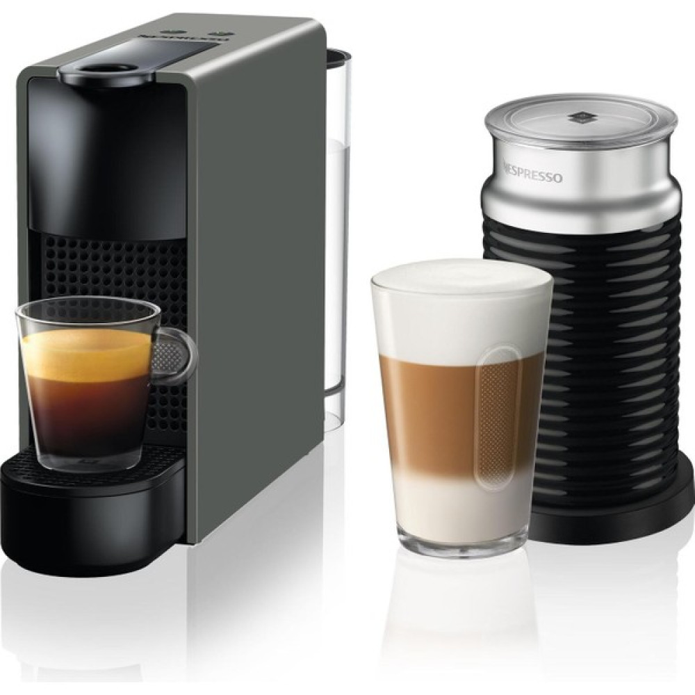Nespresso C35 Essenza Mini Gri Kahve Makinesi ve Süt köpürtücü Aksesuar Kahve Makineleri Fiyatı