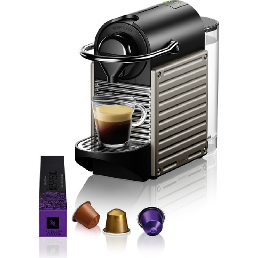 Nespresso C61 Pixie Titan Kahve Makinesi, Gümüş - Gri Kahve Makineleri Fiyatı