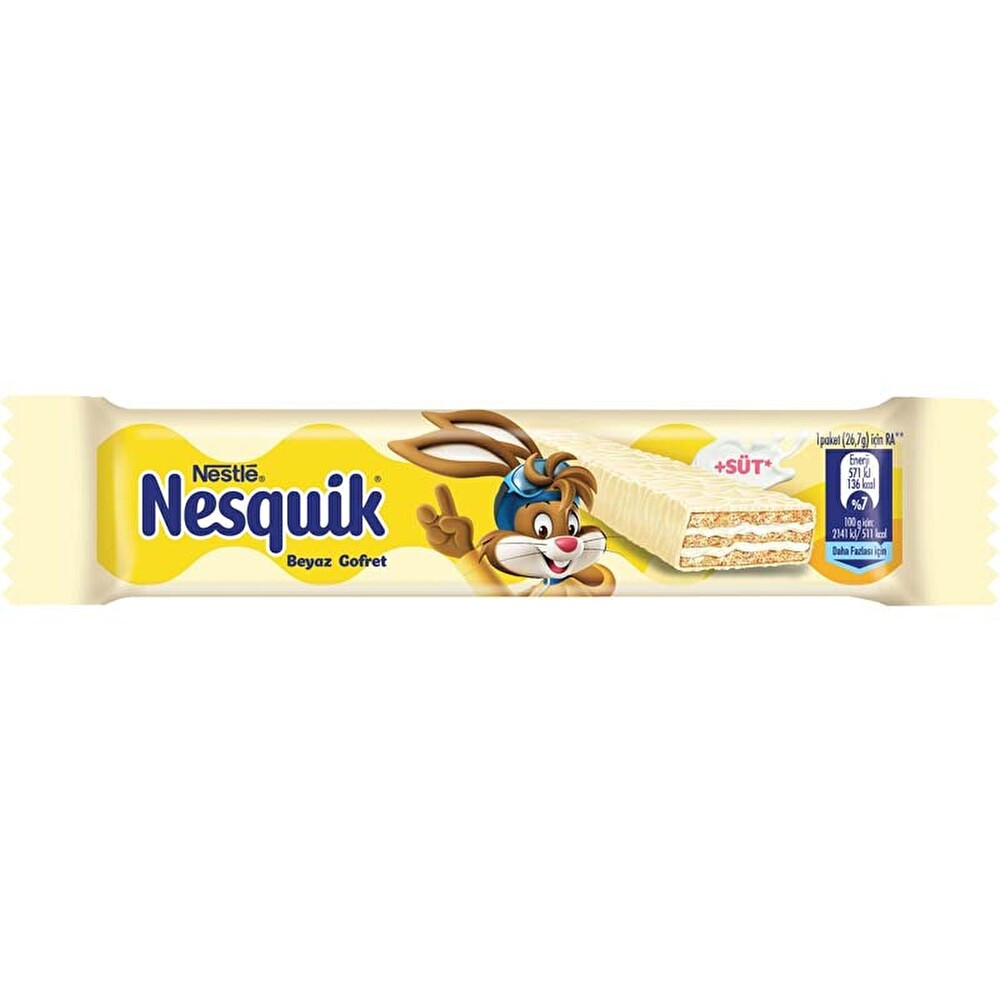 Nesquik Beyaz Gofret 26,7 G Çikolata ve Gofret Fiyatı