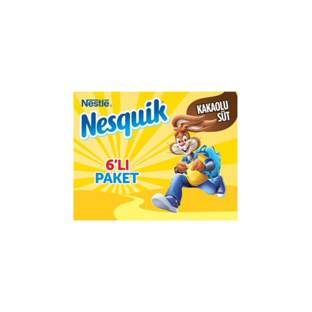 Nesquik Kakaolu Süt 6x180 ml Diğer Fiyatı