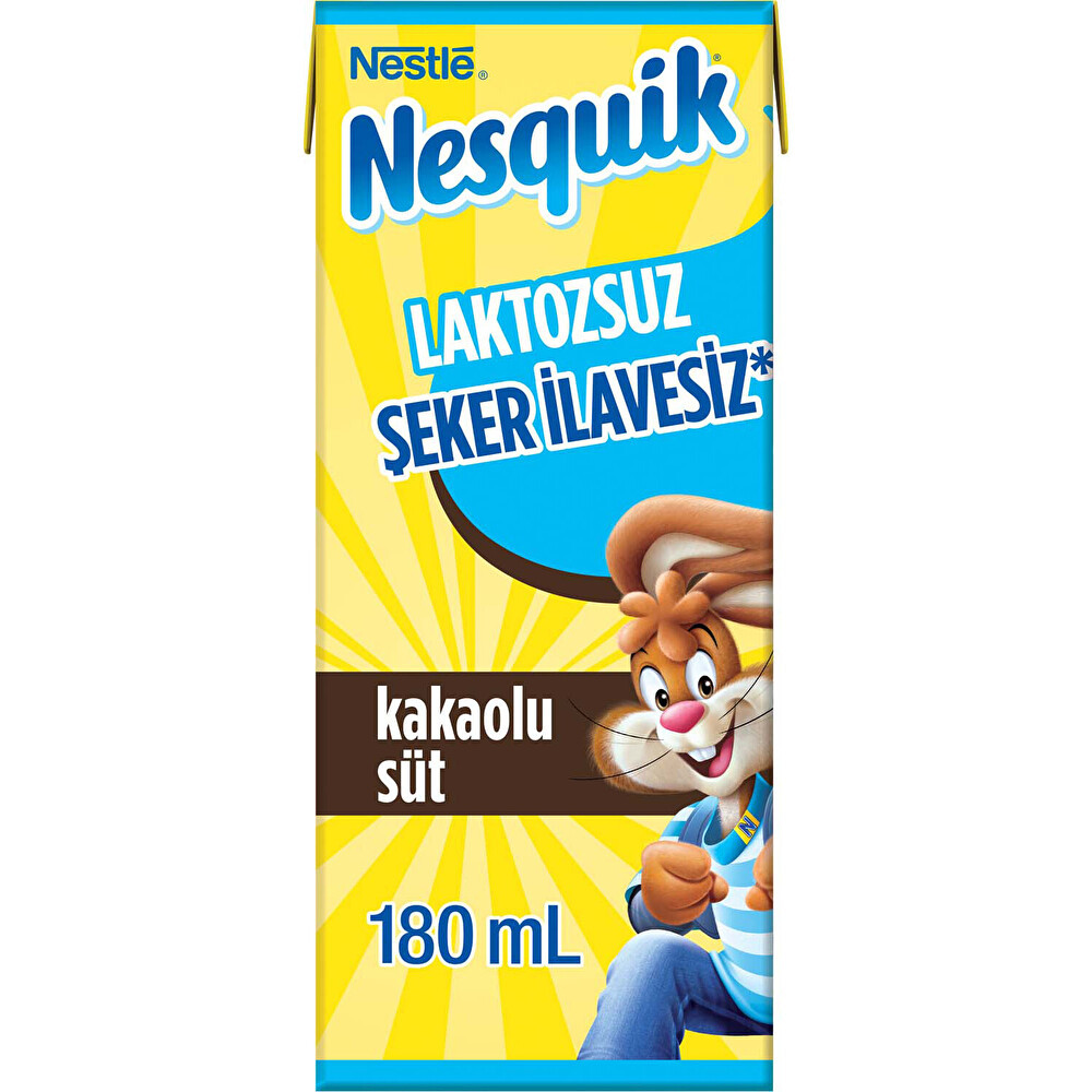 Nesquik Laktozsuz Şeker İlavesiz Kakaolu Süt 200 Ml Süt Fiyatı