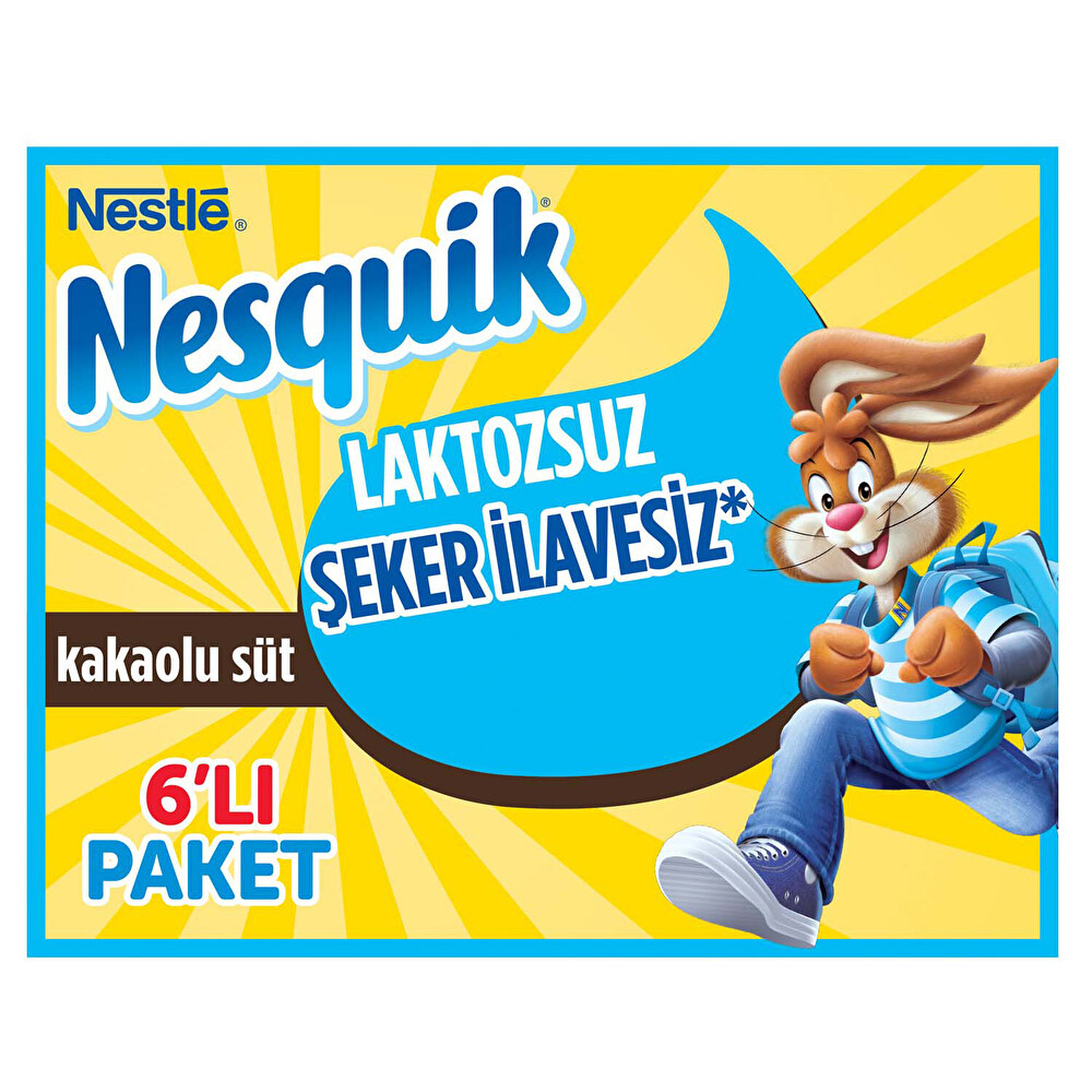 Nesquik Laktozsuz Şeker İlavesiz Kakaolu Süt 6x200 Ml Süt Fiyatı