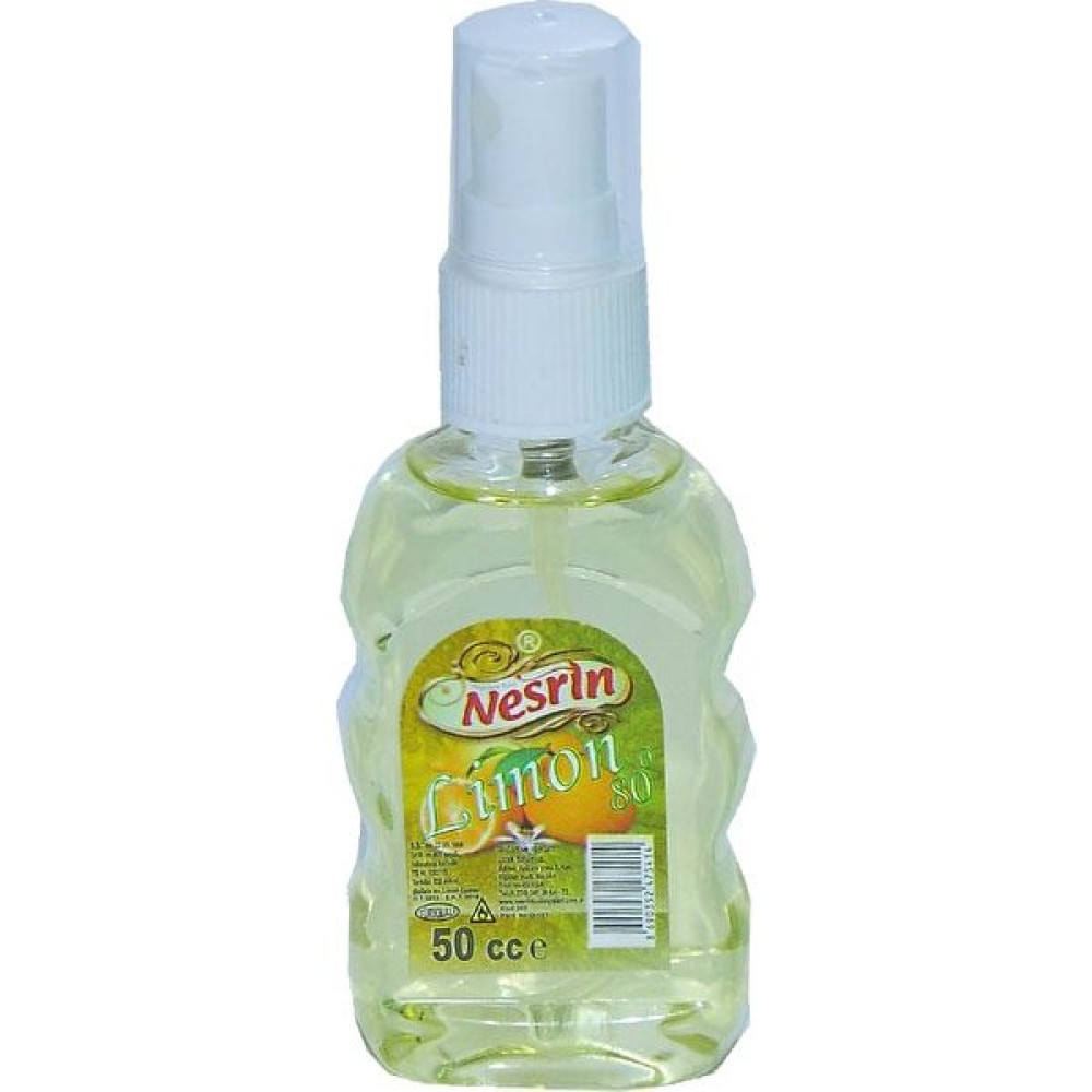 Nesrin Limon Kolonyası 50 ml - Sprey Kolonya & Gülsuyu Fiyatı