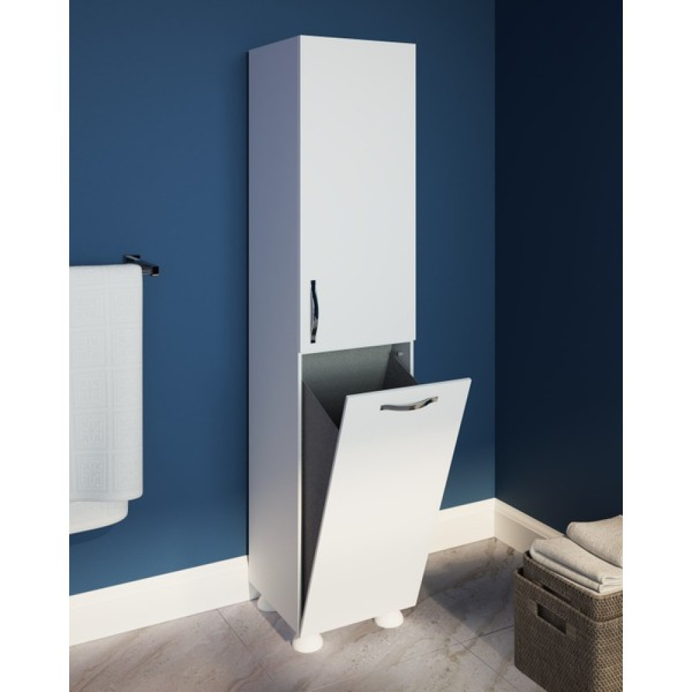 Nesse Shop Nesse Kirli Çamaşır Sepetli Çok Amaçlı Banyo Dolabı 99X39X32 Banyo Dolabı / Mobilyası Fiyatı