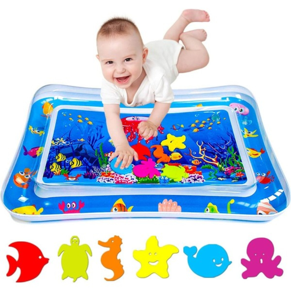 Nessi World Bebek Su Matı Tummy Time Aktivite Oyuncağı Su Havuzu Deniz Bebek Oyuncakları Fiyatı