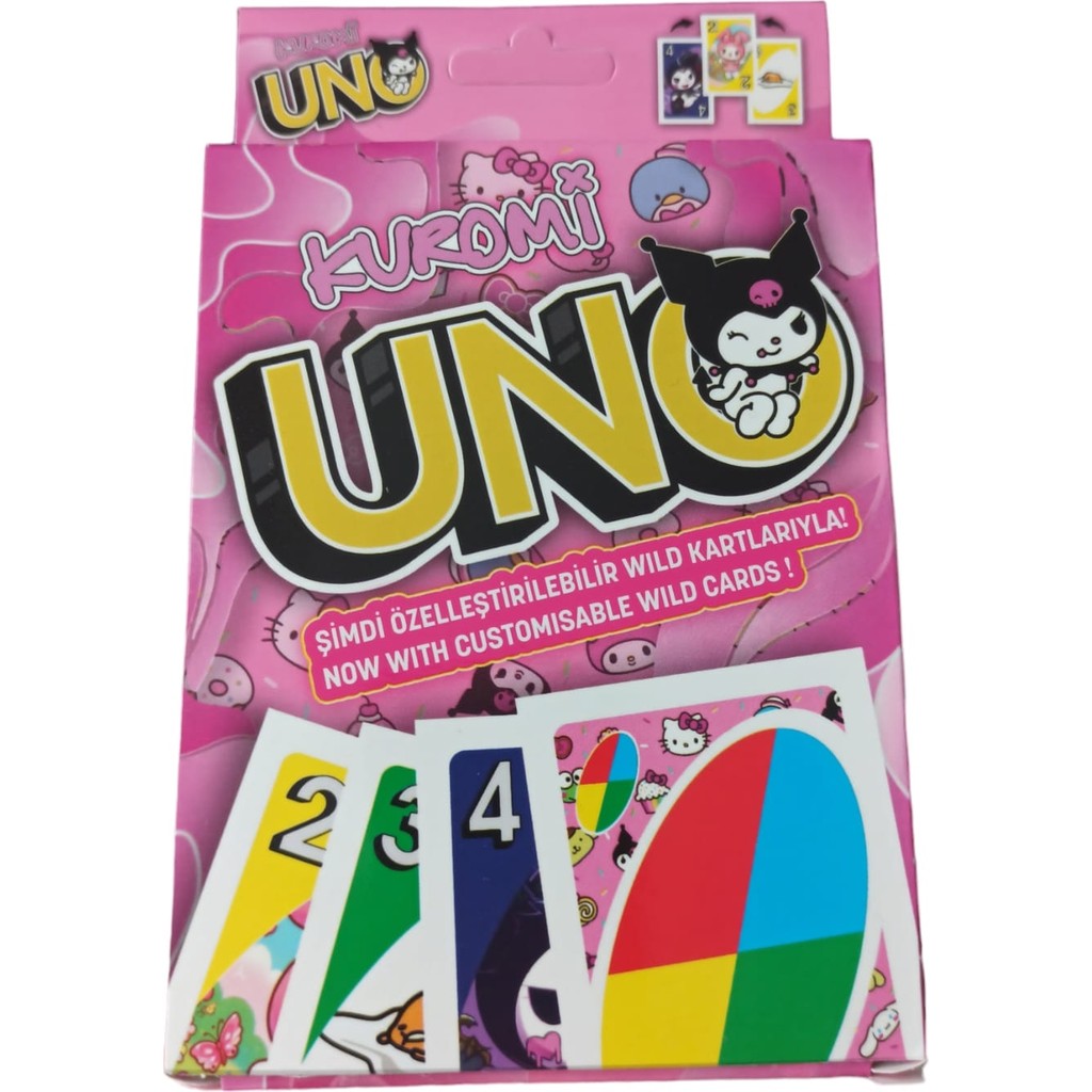 Nessi World Uno Kuromi Oyun Kartları Diğer Fiyatı