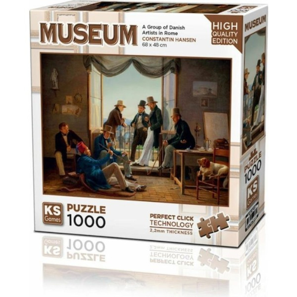 Nessiworld 20660 A Group Of Danish Artist In Rome 1000 Parça Puzzle -Kspuzzle Oto Boyaları Fiyatı