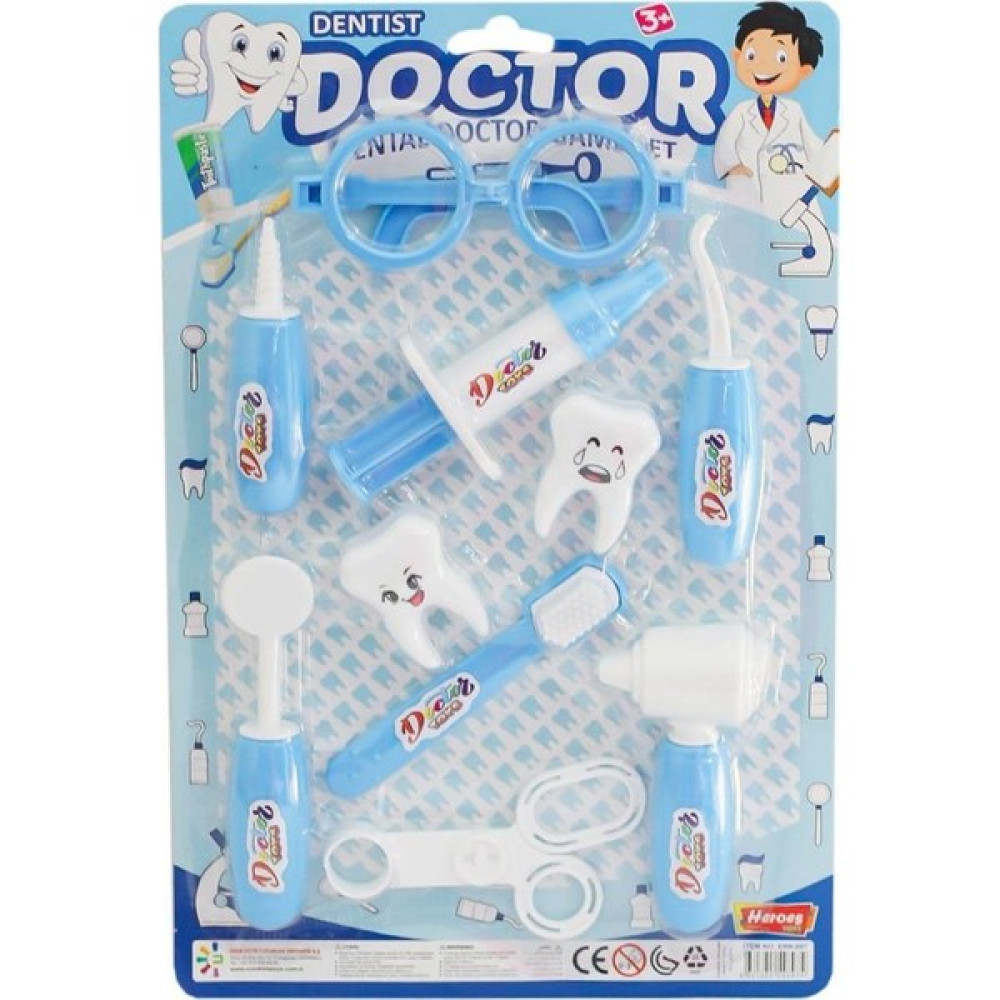 Nessiworld ERN-897 Heroes Toys Kartela Erkek Dişçi Oyun Seti Eğitici Oyuncak Fiyatı