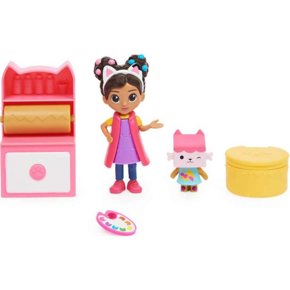 Nessiworld Gabby's Dollhouse Cat-Tivity-Pack Gabby'nin Sanat Stüdyosu Oyun Seti Fiyatı