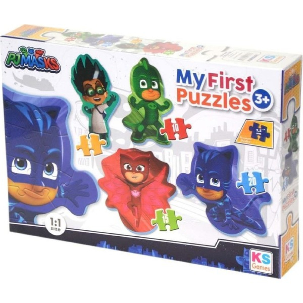 Nessiworld Ks Pjmasks Benim Ilk Yapbozum 4'ü Bir Arada Oyuncak Araç Fiyatı