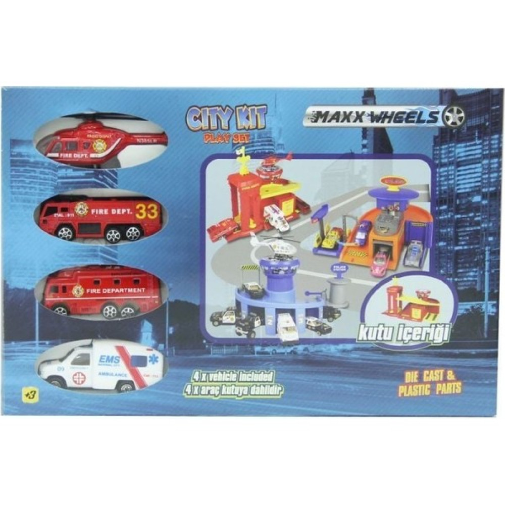 Nessiworld Mini Acil Kurtarma Garaj Seti Oyuncak Araç Fiyatı