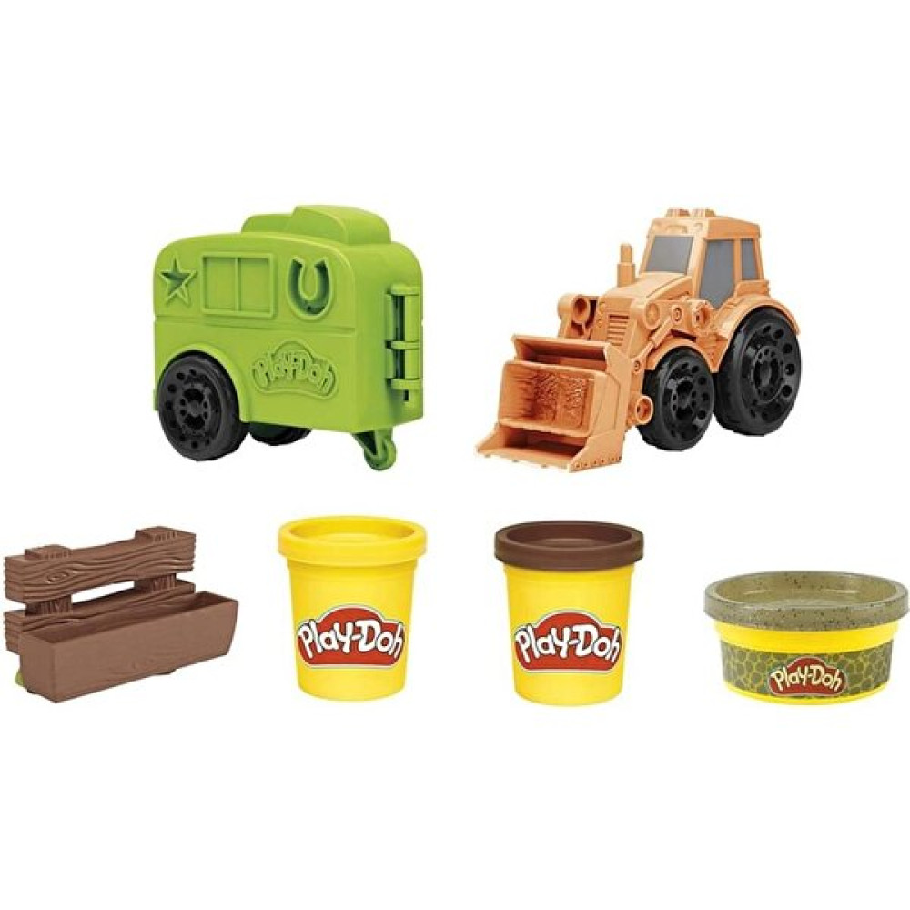 Nessiworld Play-Doh Çalışkan Traktör ve Römork F1012 Oyuncak Araç Fiyatı