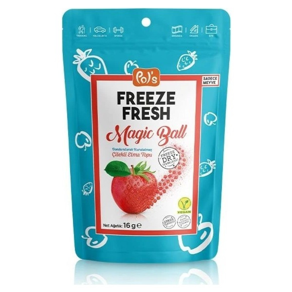 Nessiworld Pol’s Freeze Fresh Magic Ball Çilekli Elma Topu 16 gr - Hediyesiz Oto Boyaları Fiyatı