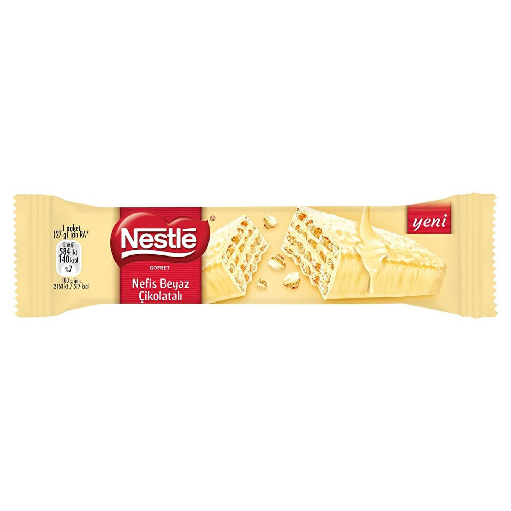 Nestle Beyaz Gofret 27 g Çikolata ve Gofret Fiyatı