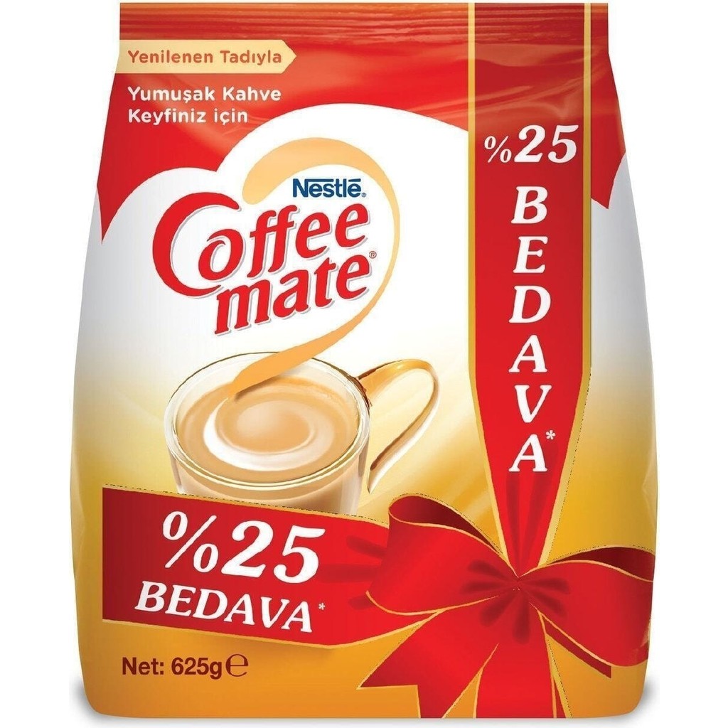 Nestle Coffee Mate 625 gr Yumuşak Aroma ile Kahve Kreması Türkiye Menşeli Bitkisel Ürün - 1 Adet - Cafe Crema Diğer Fiyatı