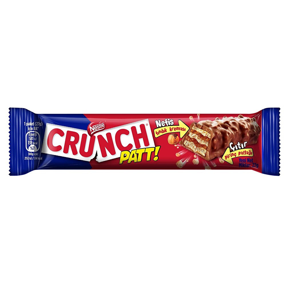 Nestle Crunch Patt Gofret 27 g Çikolata ve Gofret Fiyatı