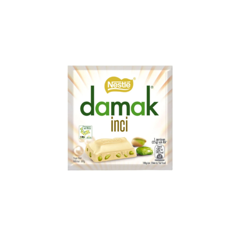 Nestle Damak İnci Kare 60 gr 6'lı Paket