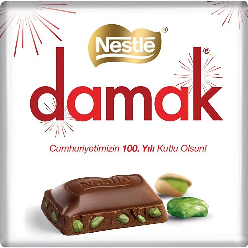 Nestle Damak Tablet Kare 60 G 100. Yıl Çikolata ve Gofret Fiyatı