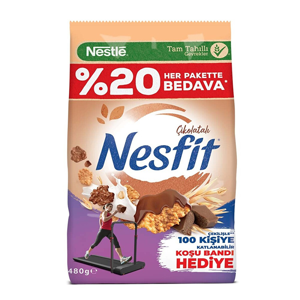 Nestle Nesfit Çikolatalı Kahvaltılık Gevrek %20 Promo 480 Gr Kahvaltılık Gevrek Fiyatı