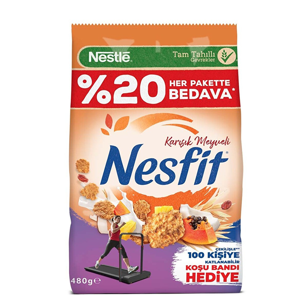 Nestle Nesfit Karışık Meyveli Kahvaltılık Gevrek %20 Promo 480 Gr Kahvaltılık Gevrek Fiyatı