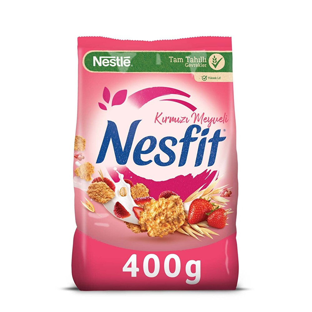 Nestle Nesfit Kırmızı Meyveli Tam Buğday Ve Pirinç Gevreği 400 Gr Kahvaltılık Gevrek Fiyatı