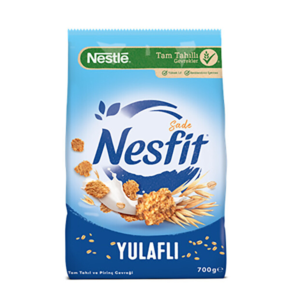 Nestle Nesfit Sade Tam Buğday Ve Pirinç Gevreği 700 Gr Kahvaltılık Gevrek Fiyatı