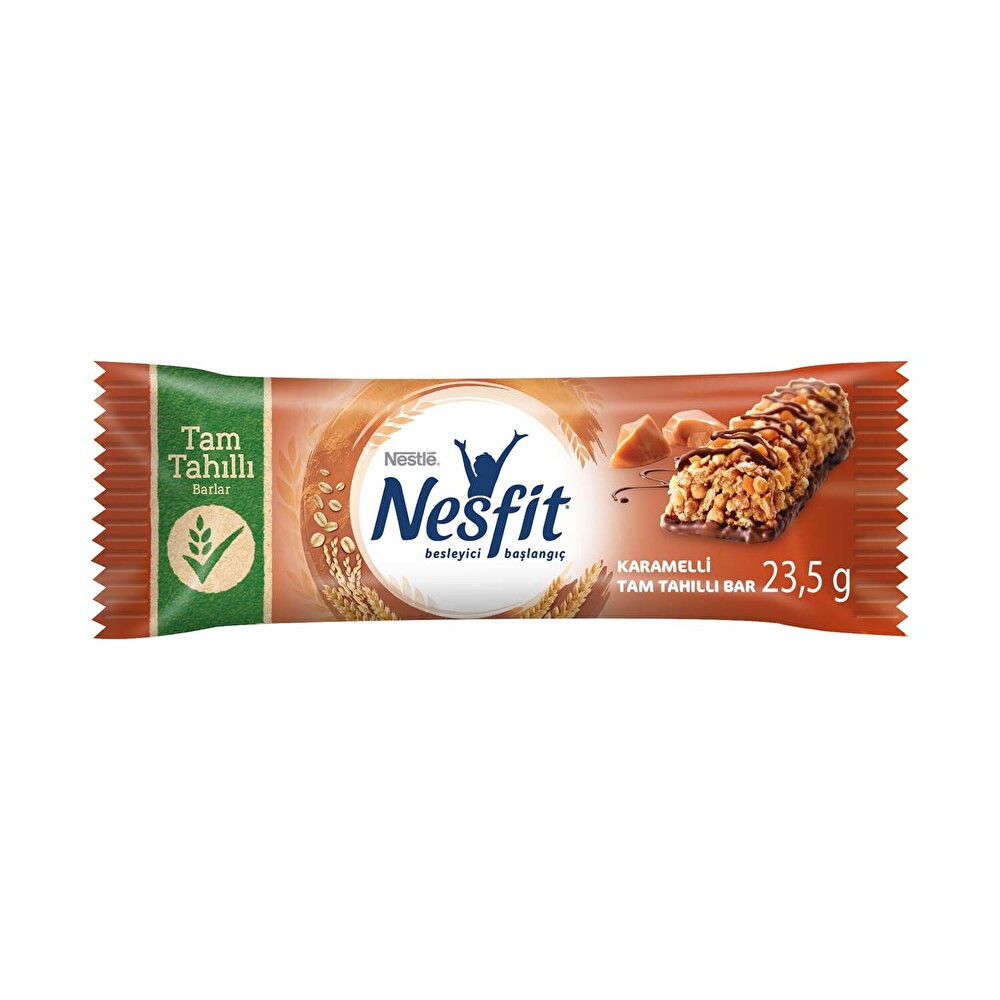 Nestle Nesfit Tam Tahıllı Karamelli Bar 23,5 Gr Çikolata ve Gofret Fiyatı