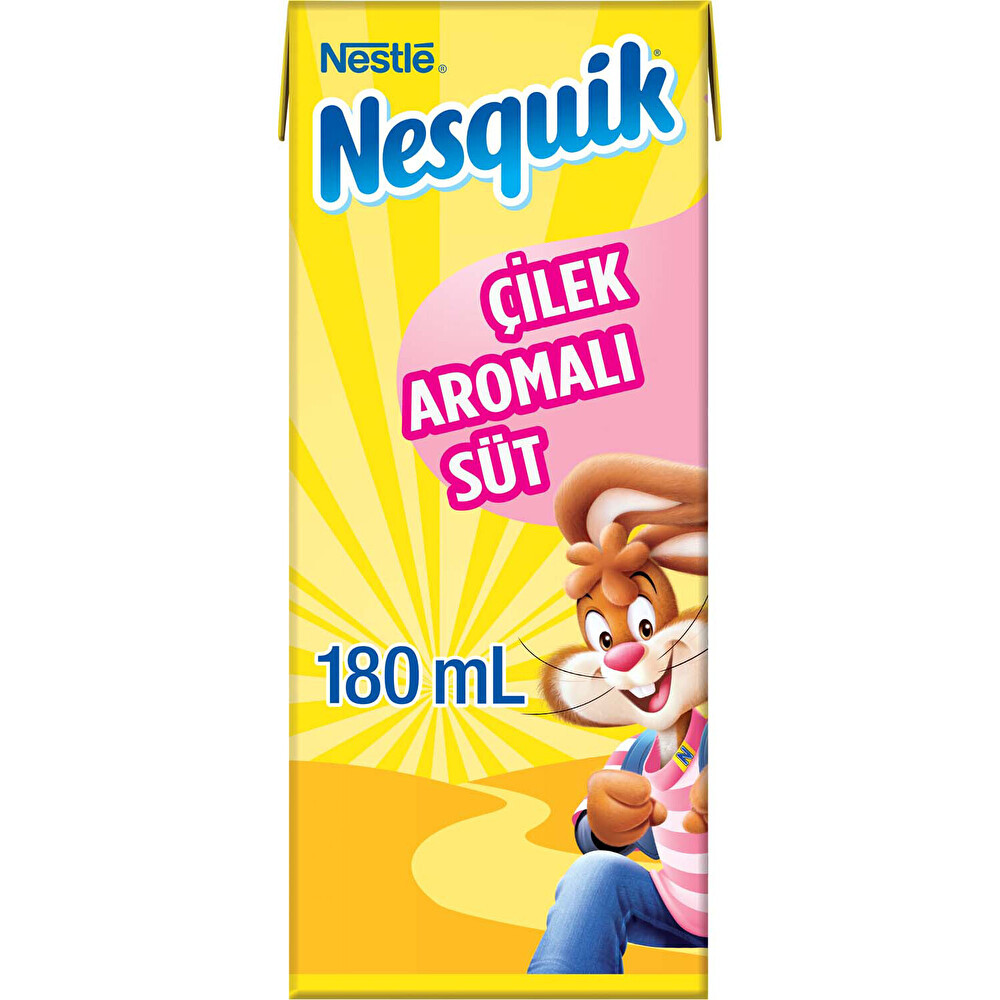 Nestlé Nesquik Çilek Aromalı Süt 180 Ml Süt Fiyatı