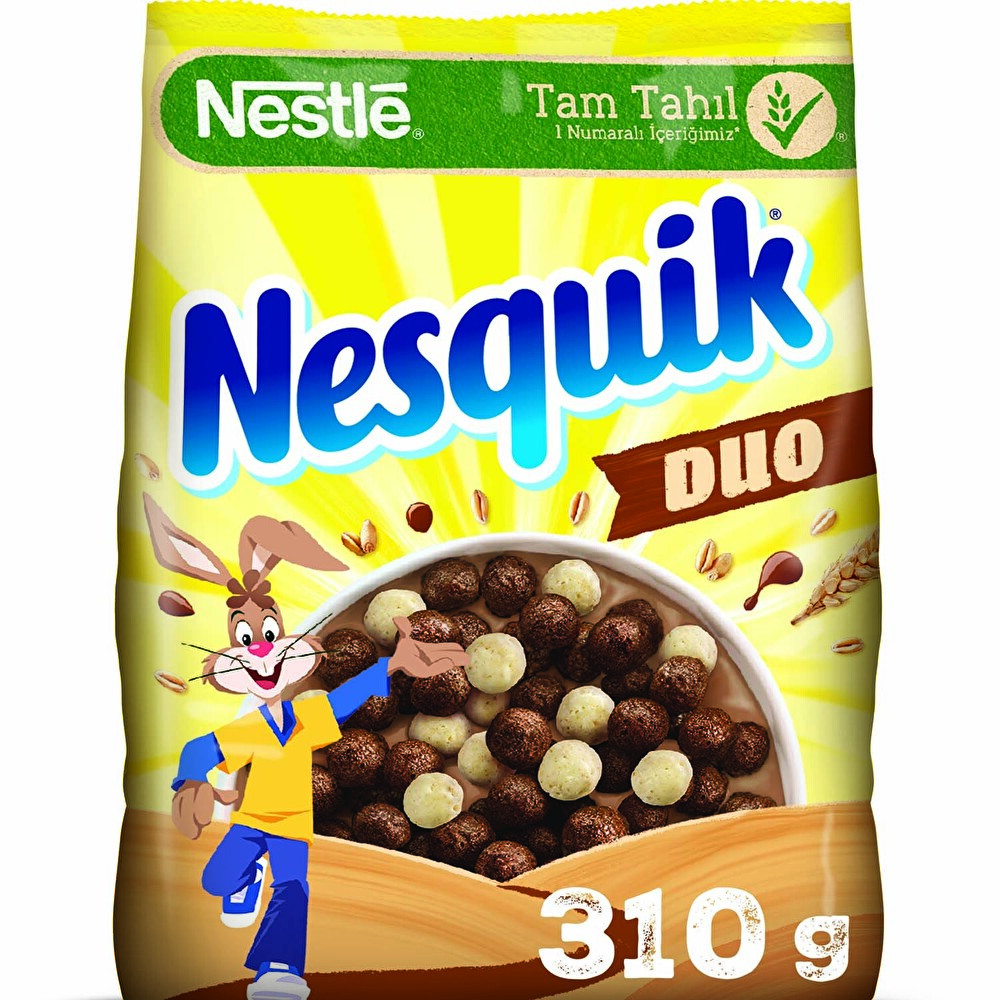 Nestle Nesquik Duo Kakaolu Buğday Ve Mısır Gevreği 310 Gr Kahvaltılık Gevrek Fiyatı