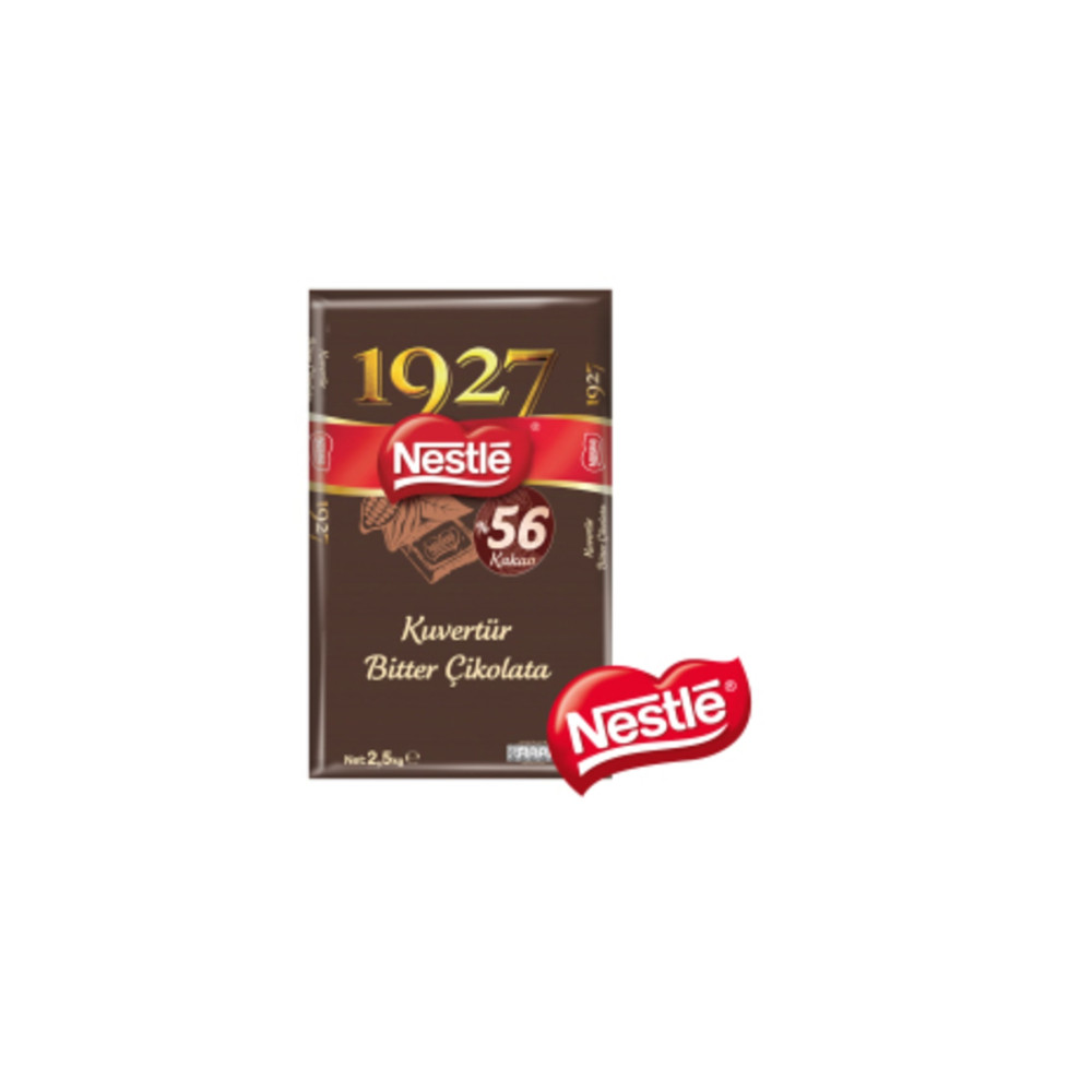 Nestle Nestlé 1927 Kuvertür Bitter %55 Kakao Çikolata 2.5kg Tatlı ve Pasta Malzemeleri Fiyatı