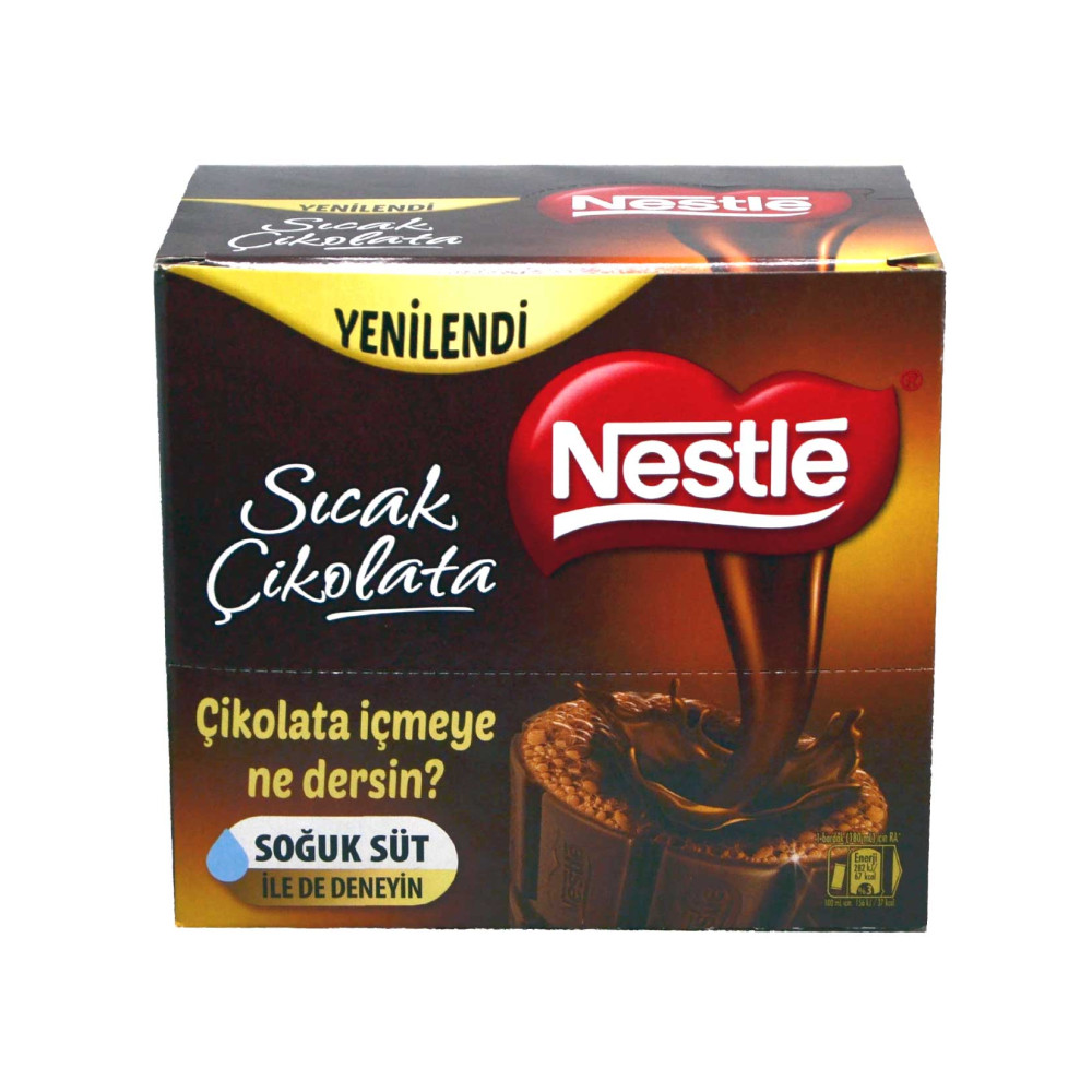 Nestle Sıcak Çikolata 18,5 gr 24'lü Paket
