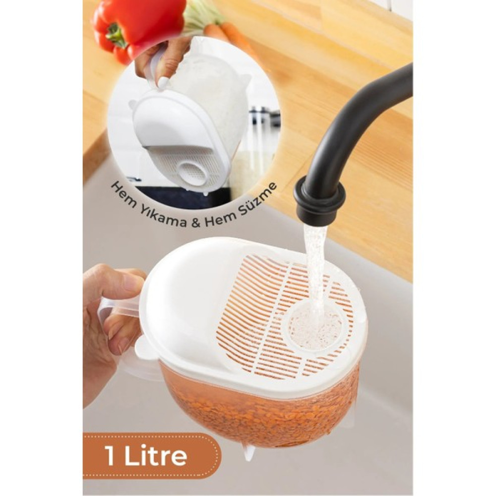 Nesto Home 1 Litre Pirinç Süzgeci Mutfak Gereçleri Fiyatı