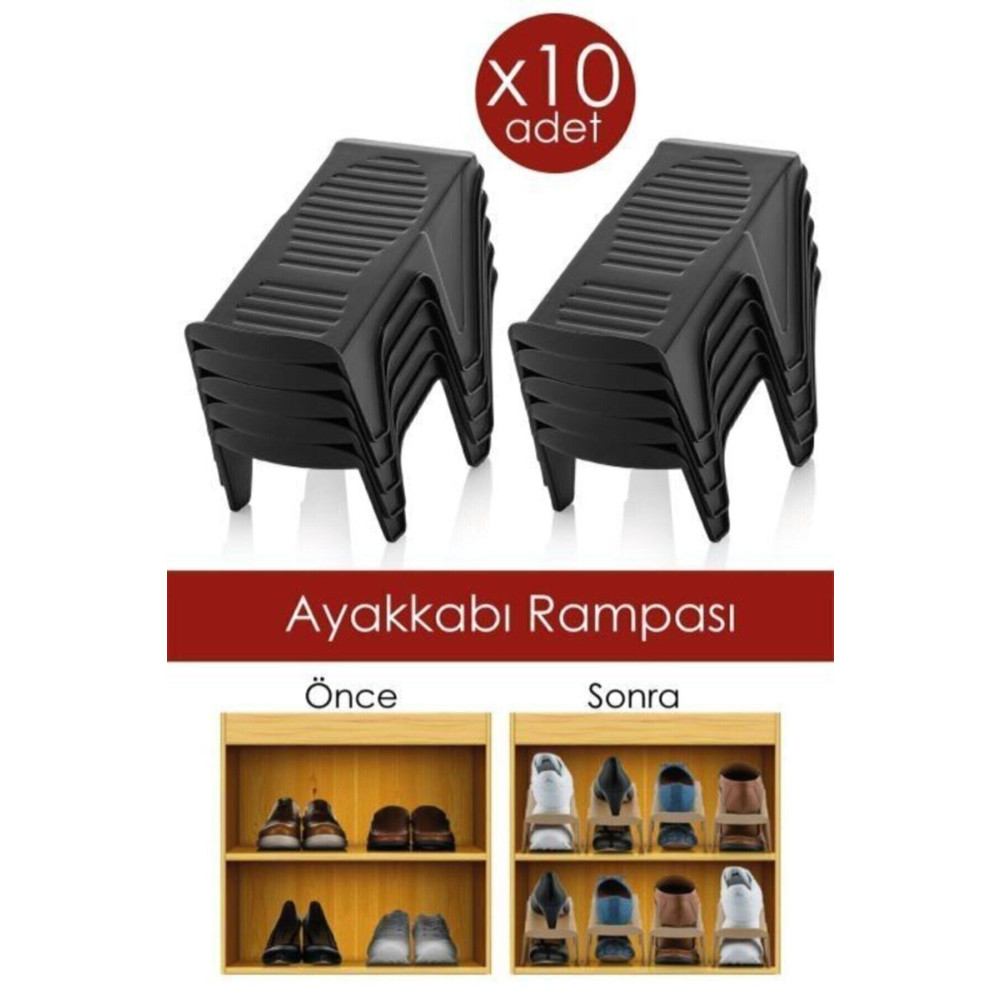 Nesto Home 10lu Ayakkabı Rampası Ayakkabı Saklama Kutusu Fiyatı