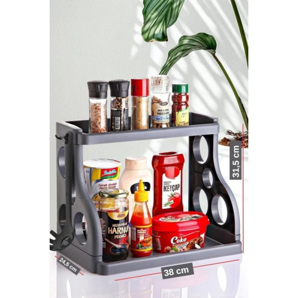 Nesto Home Tezgah Üstü Çok Amaçlı Organizer / Düzenleyici Saklama Kapları Fiyatı