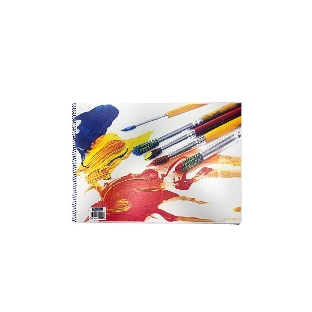 Net Müzik Flynet 25 Yaprak Pp Kapak Spiralli Resim Defteri 25x35 cm Resim Defteri Fiyatı
