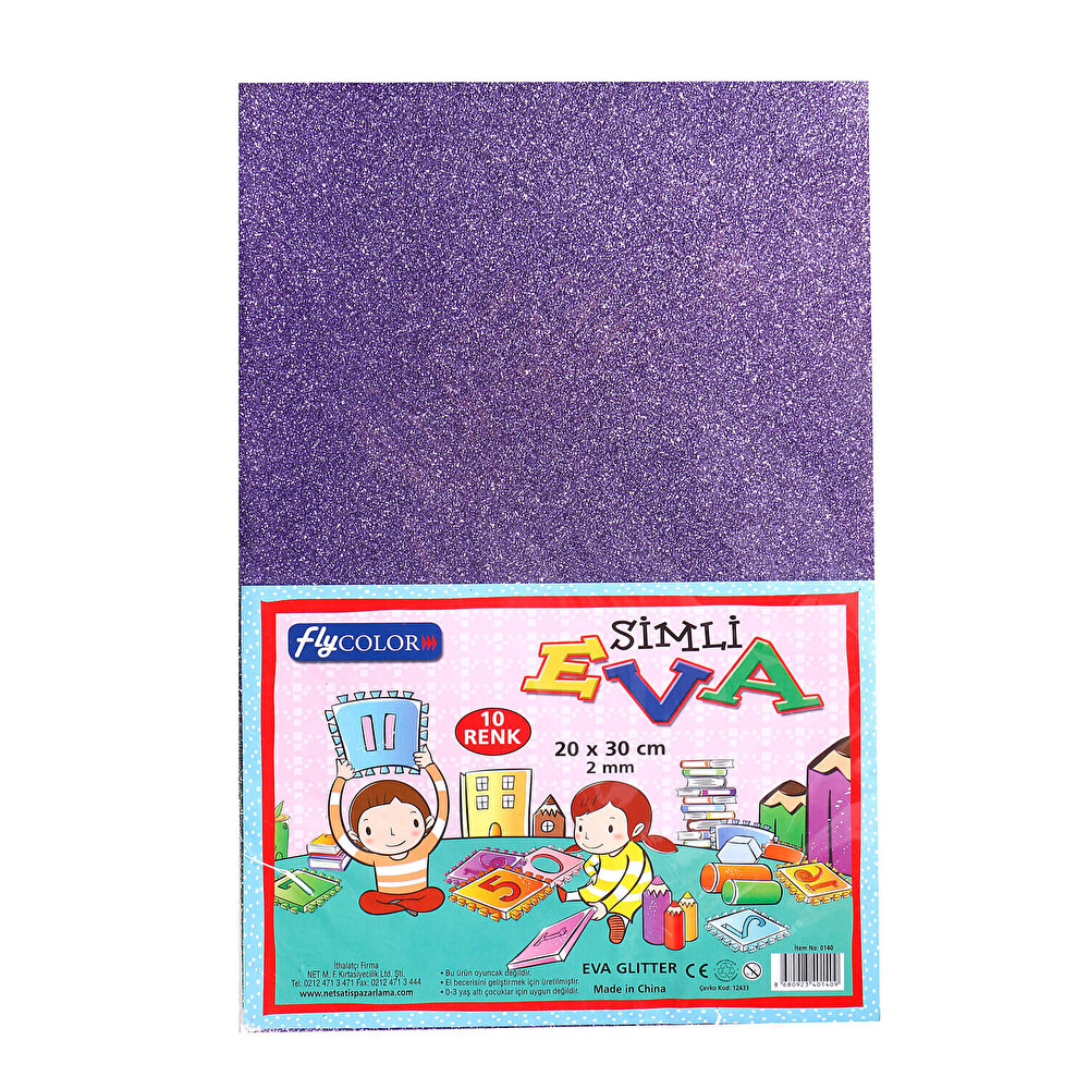 Net Müzik Flynet Simli Eva 20x30 cm 10 Renk Suluk Fiyatı