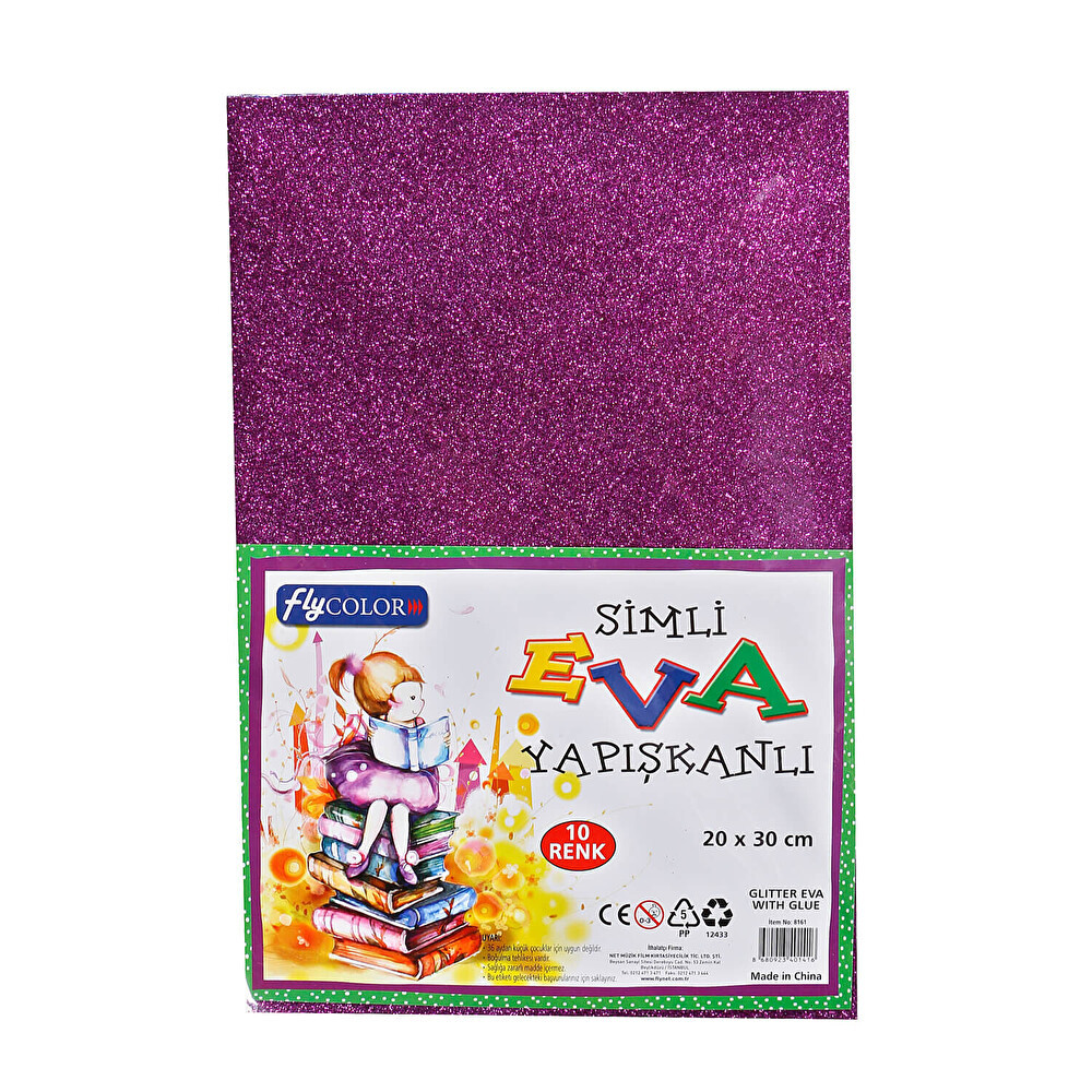Net Müzik Flynet Simli Yapışkanlı Eva 10 Renk 20x30 cm Suluk Fiyatı