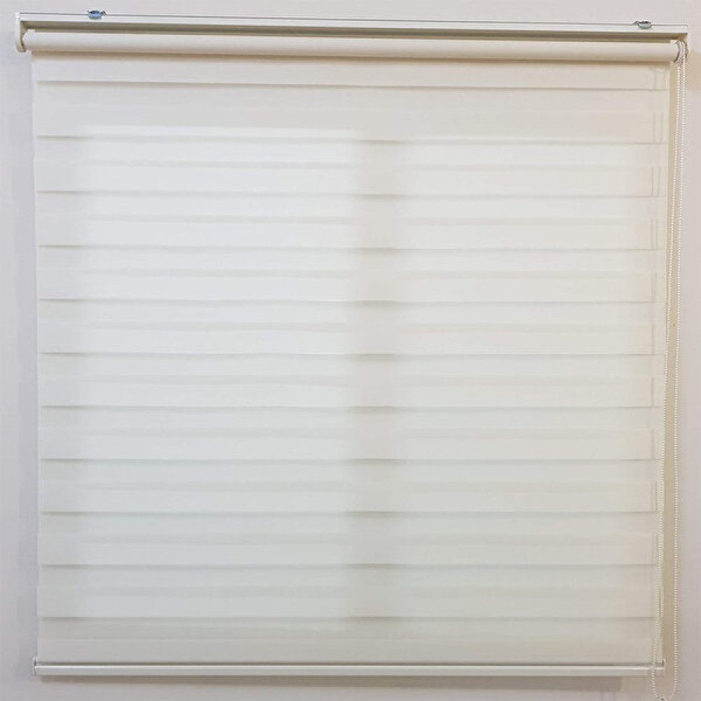 Net Perde Krem Basic Düz Renk Ofis Ev Mutfak Zebra Perde - 80 x 200 cm Perde Fiyatı