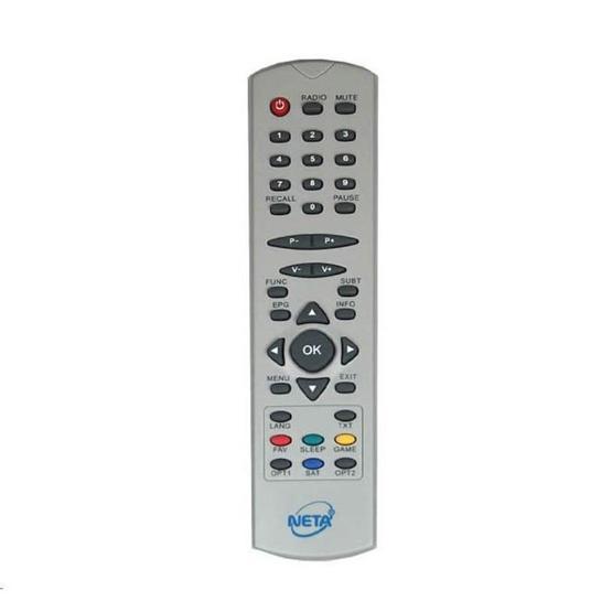 Neta Sedna 6300 Uydu Alıcı Kumanda