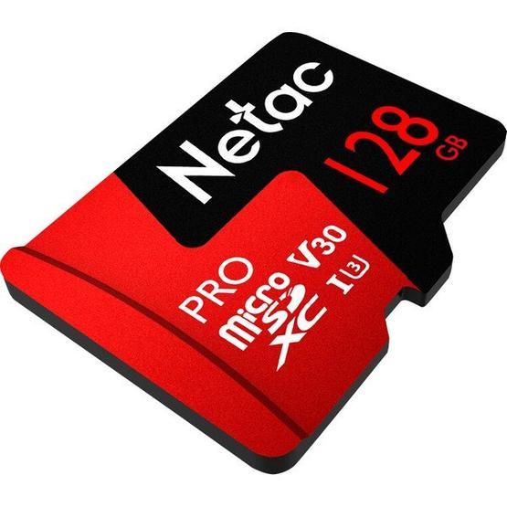 Netac 128G MicroSDXC V30/A1/C10 NT02P500PRO-128G-R Hafıza Kartı