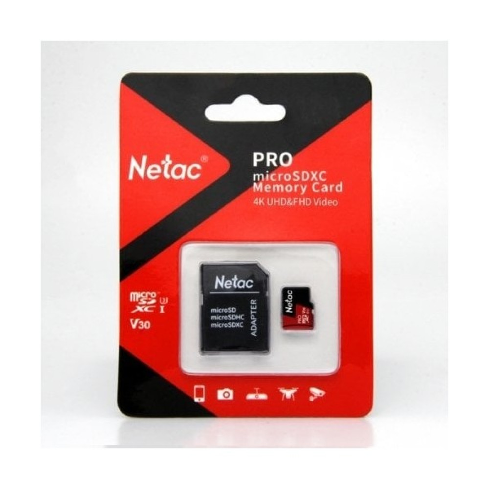 Netac 512G Microsdxc V30/A1/C10 NT02P500PRO-512G-R Hafıza Kartları Fiyatı