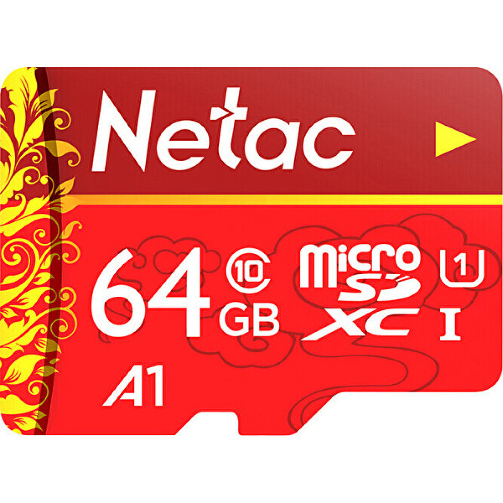 Netac Tf Micro SD 64GB Hafıza Kartı A1 U1 C10 Trafik (Yurt Dışından) - 64 GB Hafıza Kartları Fiyatı