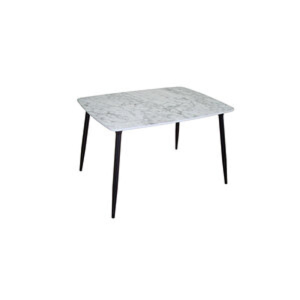 Netaks Truva Masa Siyah Metal Ayaklı Mutfak Yemek Masası - 90x120 Cm Yemek & Mutfak Masası Fiyatı