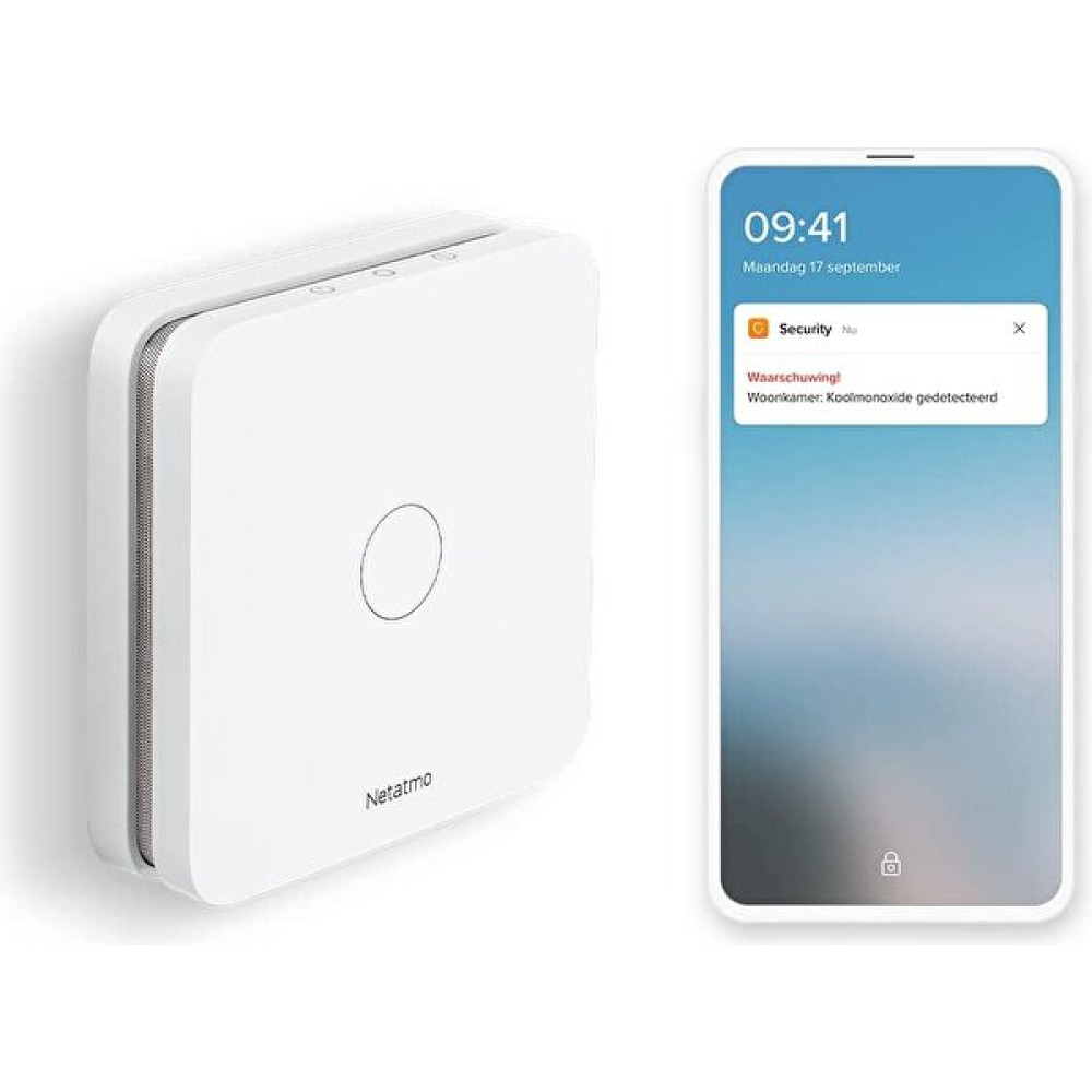 Netatmo - Akıllı Karbon Monoksit Dedektörü - Nco-Ec Güvenlik Sistemleri & Aksesuarları Fiyatı