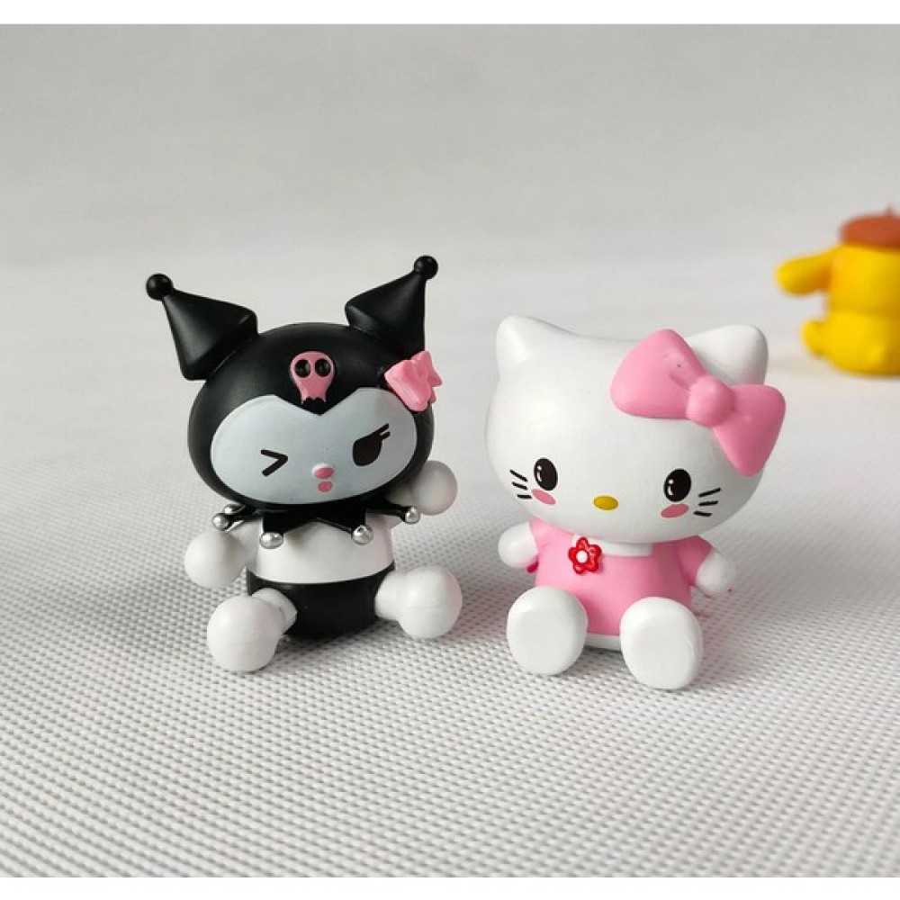 Netavantaj Kuromi My Melody Cinnamoroll Pochacco Pompompurin Hello Kitty 6 Oyuncak Fiyatı