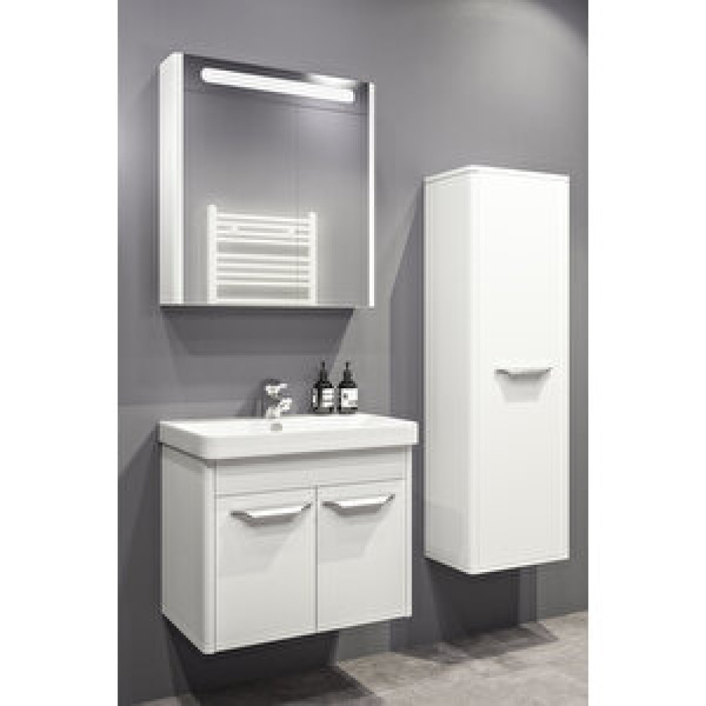Netdeko Mauna 60 Cm Banyo Dolabı-Beyaz - Boy Dolap Hariç Banyo Dolabı / Mobilyası Fiyatı
