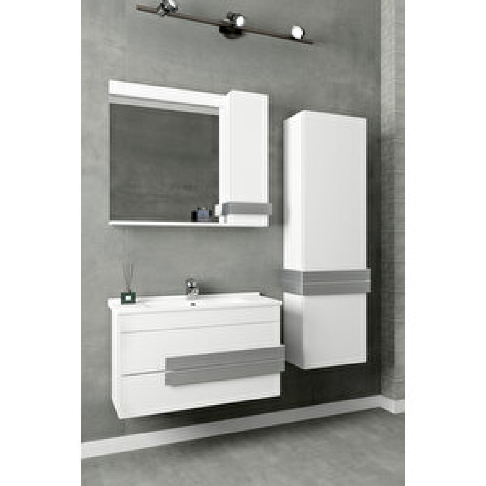 Netdeko Neon 85 Cm Banyo Dolabı - Boy Dolap Dahil Banyo Dolabı / Mobilyası Fiyatı