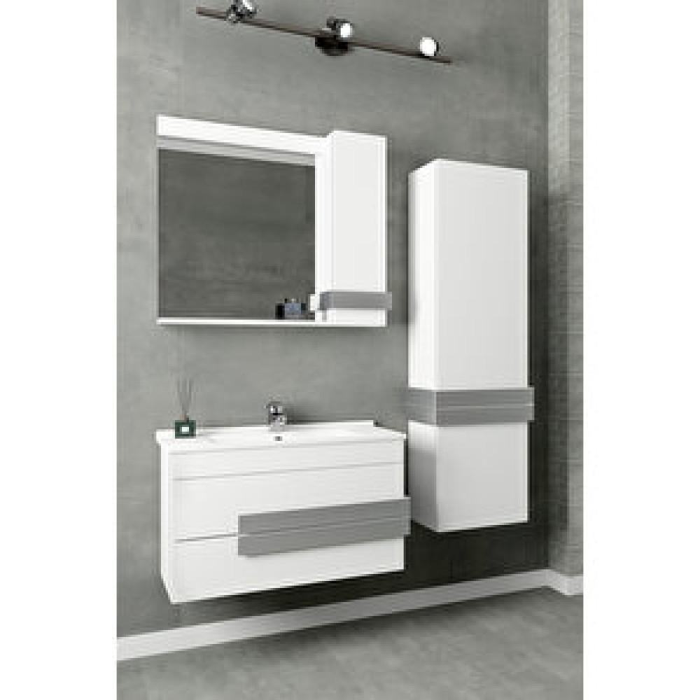 Netdeko Neon 85 Cm Banyo Dolabı - Boy Dolap Hariç Banyo Dolabı / Mobilyası Fiyatı