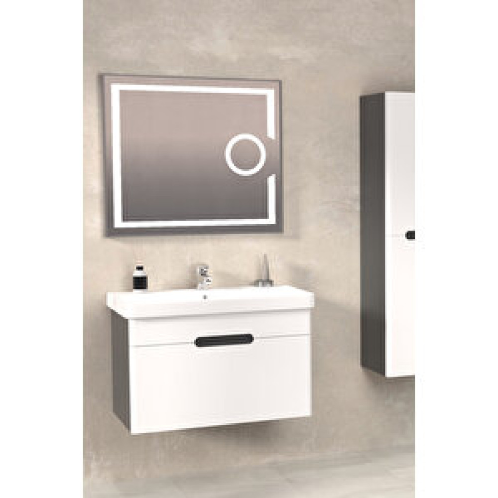 Netdeko Olimpia 80 Cm Led Mercek Aynalı Banyo Dolabı - Boy Dolabı Dahil Banyo Dolabı / Mobilyası Fiyatı