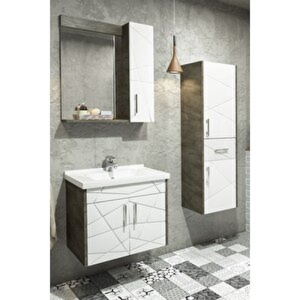 Netdeko Victoria 65 Cm Banyo Dolabı - Boy Dolap Dahil Banyo Dolabı / Mobilyası Fiyatı